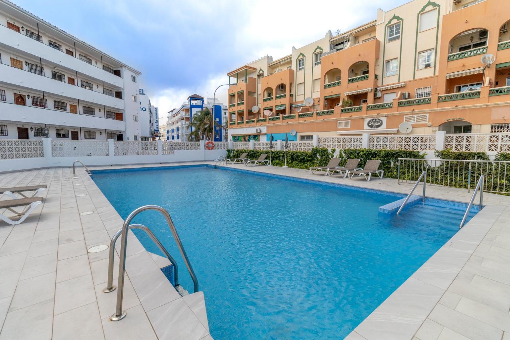 Rentitspain Apartamento Arce 13 Balcon Con Vista Al Mar Nerja Exterior foto